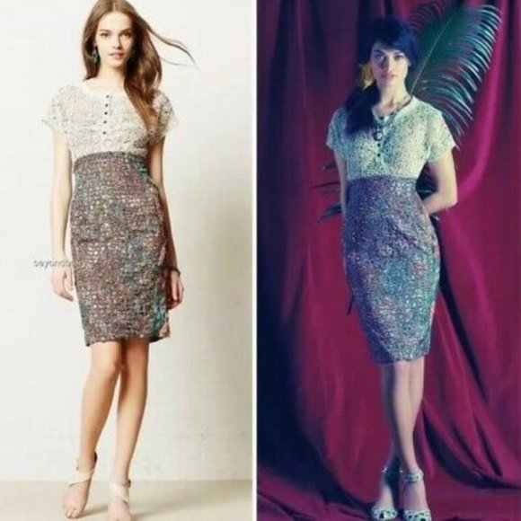 Byron Lars Dresses & Skirts - Byron Lars Study Lace Dress, Anthropologie Beguile, 2P